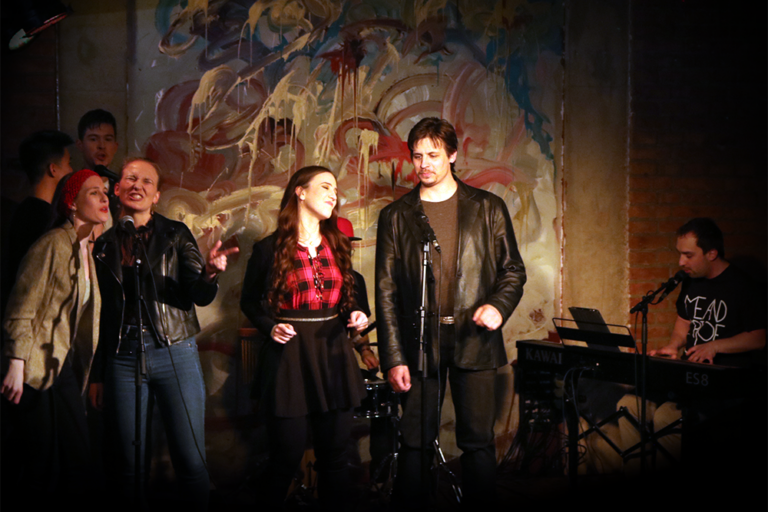 Das Ensemble von "Stage Evenings Acoustic"